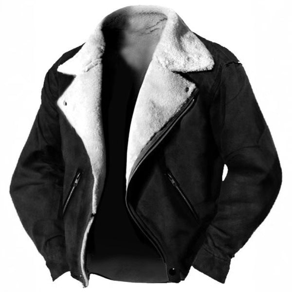 Matteo Suede Jacket | Herenjas met Shearling Voering en Gestructureerde Pasvorm