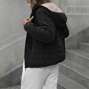 Chiara Gewatteerde Jas | Warme Dames Winterjas met Capuchon en Waterafstotende Afwerking