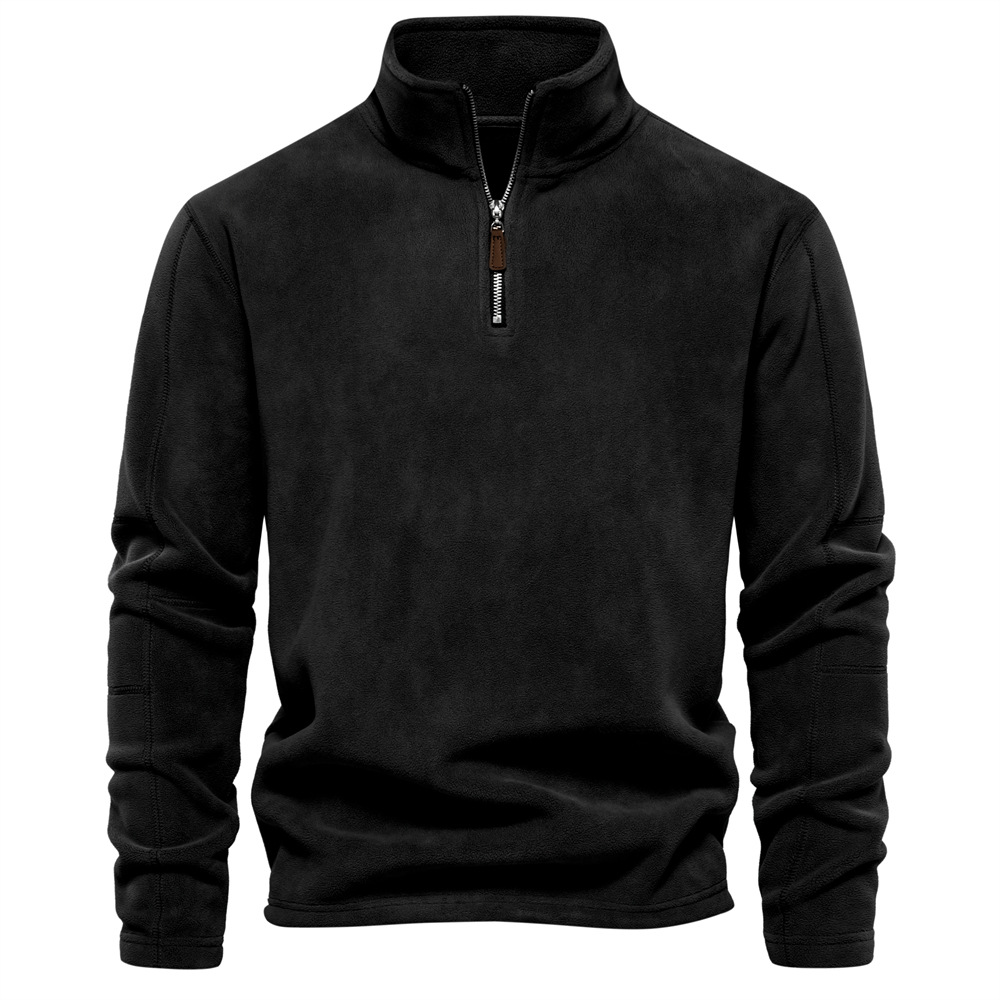 Lorenzo Trui | Heren Half-Zip Trui met Zachte Textuur en Comfortabele Pasvorm