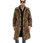 Lorenzo Dierenprint Jas | Trendy Heren Jas van Zacht Materiaal met Comfortabele Pasvorm en Opvallend Design