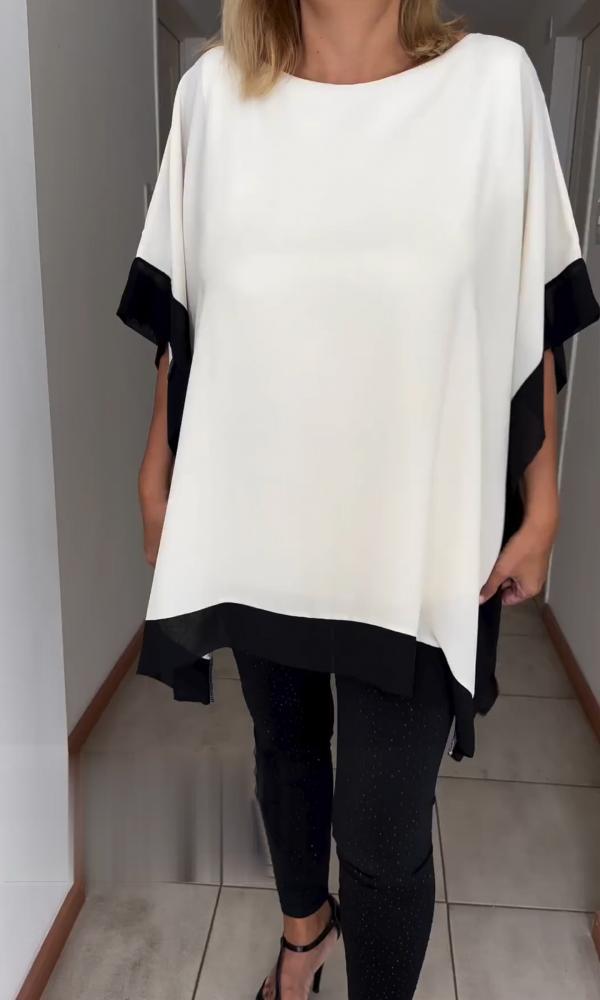 Lina T-shirt | Elegant Dames T-shirt met Tijdloze Pasvorm en Verfijnde Look