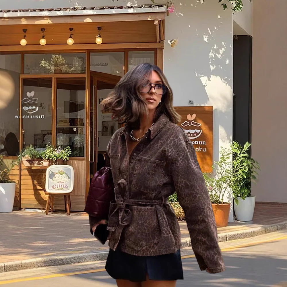 Francesca Utility Jas | Trendy Damesjas met Tailleceintuur en Functionele Details