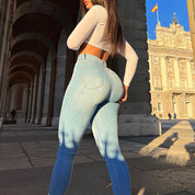 Sofia Broek | Dames Skinny Broek met Hoge Taille en Moderne Pasvorm