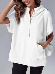 Fudus Zip-Up Hoodie | Dames Comfort Kapuzenjacke mit Kangoeroezak en Trendy Design