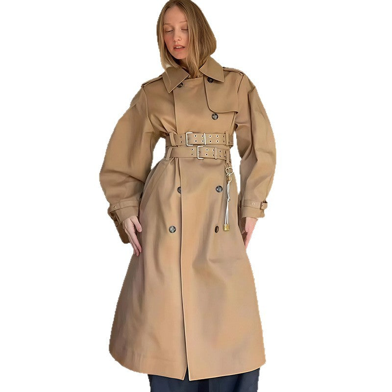 Lucia Trenchcoat | Waterafstotende Damesjas met Tailleceintuur en Elegante Details
