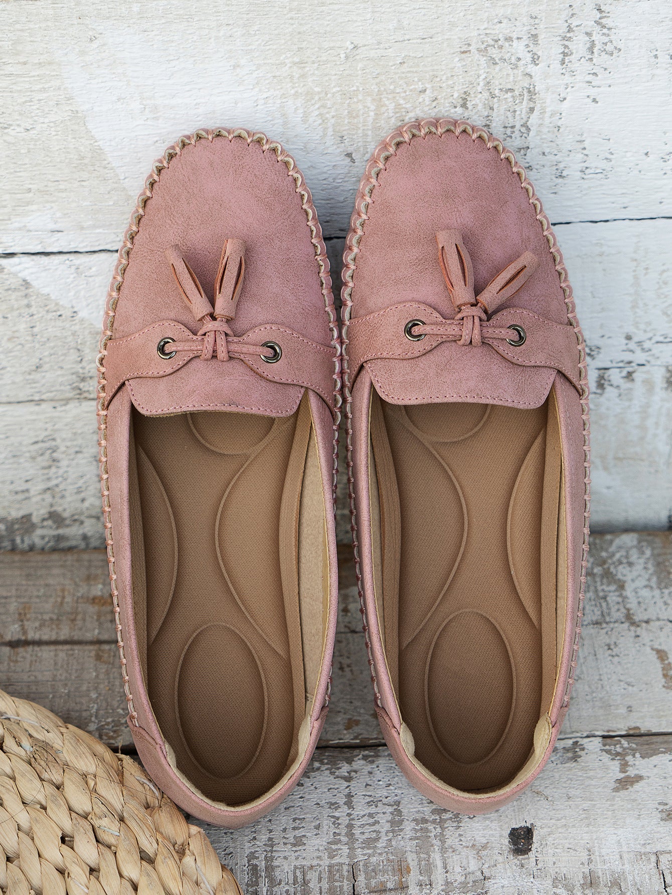 Alexis Loafers | Orthopedische Vintage Instappers Mocassins met Strik en Ergonomisch Comfort