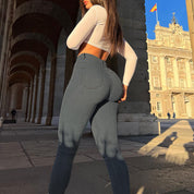 Sofia Broek | Dames Skinny Broek met Hoge Taille en Moderne Pasvorm