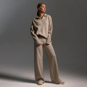 Noelle Tracksuit | Luxe, Comfortabele Tracksuit met Moderne Pasvorm en Veelzijdige Stylingopties