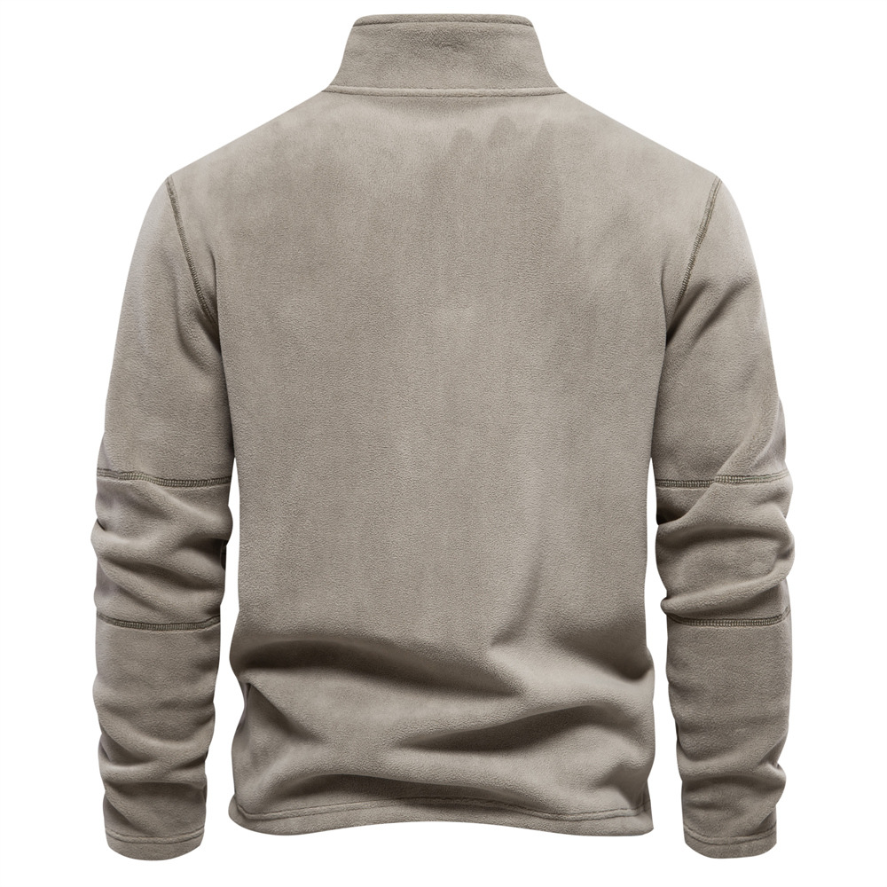 Lorenzo Trui | Heren Half-Zip Trui met Zachte Textuur en Comfortabele Pasvorm