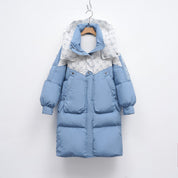 Sofia Dames winterparka – warme parka met capuchon en praktische zakken