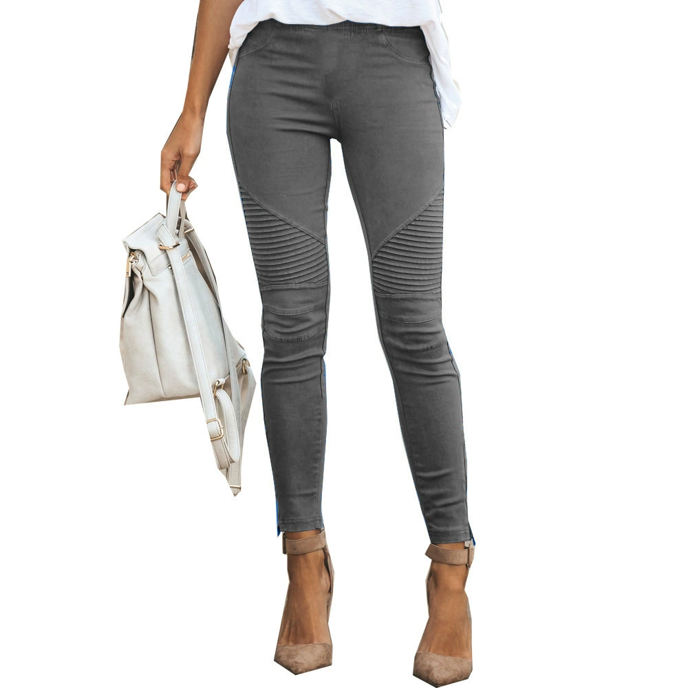 Elena Broek | Dames Skinny Broek met Hoge Taille en Comfortabele Stretch