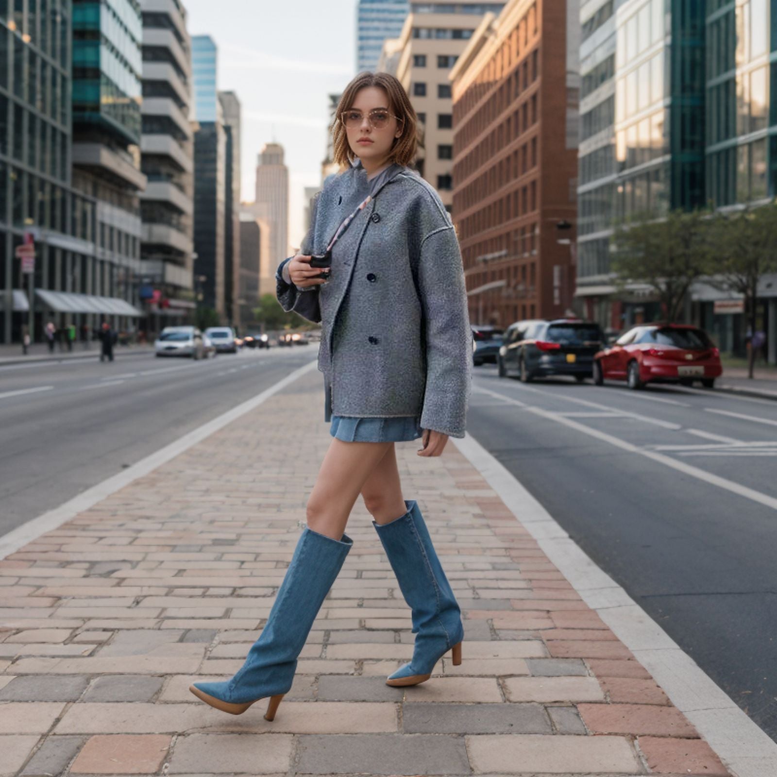 Cropped winterjas dames – moderne korte winterjas met stijlvolle pasvorm van Alessia