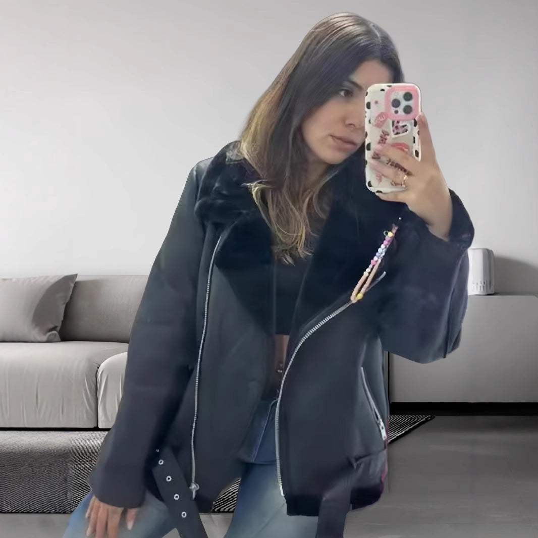 Alessia Oversized Jas | Trendy Damesjas met Afneembare Capuchon en Moderne Fit