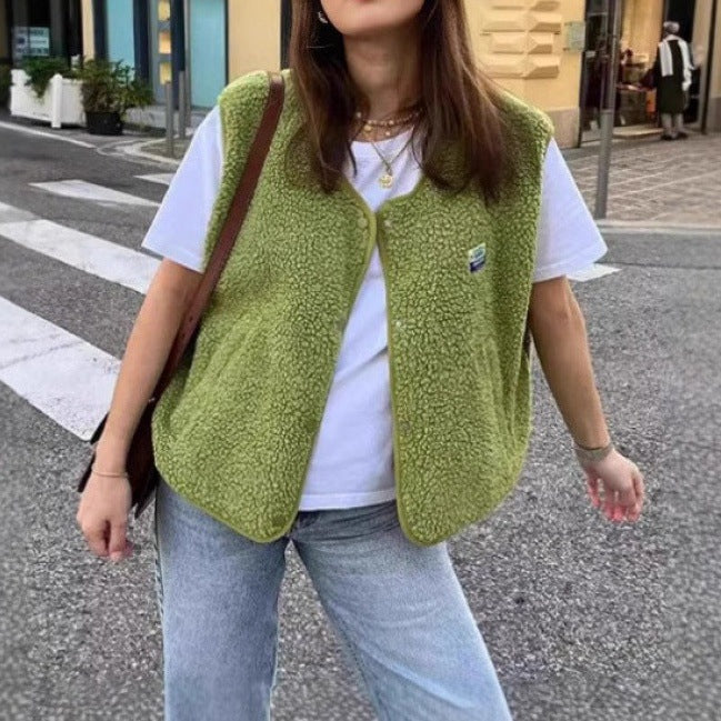 Serena Fleece vest dames – comfortabel en stijlvol damesvest voor elk seizoen