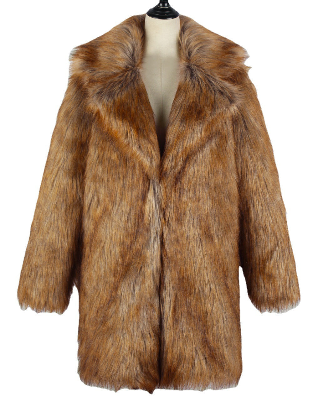 Isabella Kunstbont Jas | Luxe Dames Jas van Zacht Faux Fur met Losse Pasvorm en Trendy Design
