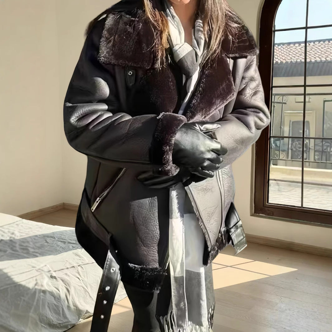 Alessia Oversized Jas | Trendy Damesjas met Afneembare Capuchon en Moderne Fit