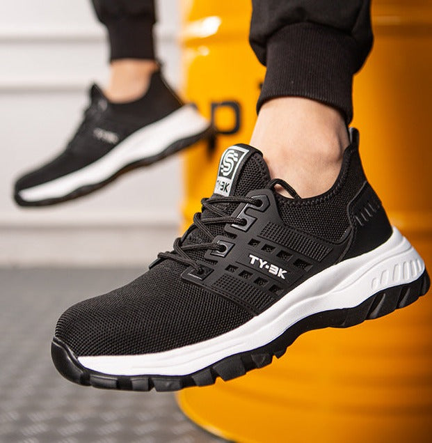 OrthoStep Werkschoenen | Orthopedische Veiligheidssneakers met Stalen Neus en Pijnverlichting