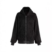 Elena Fleecejas | Warme Dames Jas van Zacht Fleece met Capuchon en Waterafstotende Afwerking