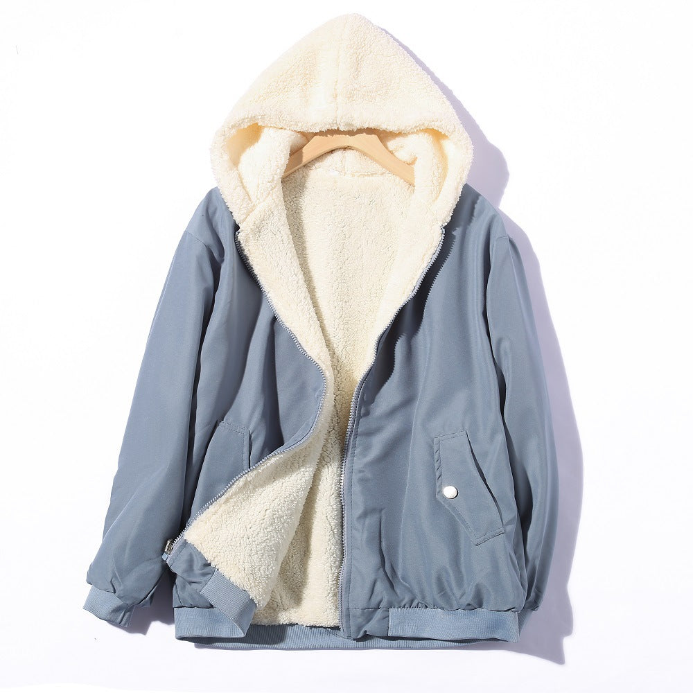 Elena Fleecejas | Warme Dames Jas van Zacht Fleece met Capuchon en Waterafstotende Afwerking