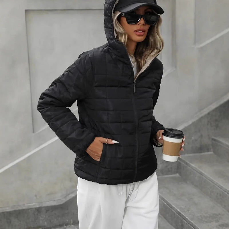 Chiara Gewatteerde Jas | Warme Dames Winterjas met Capuchon en Waterafstotende Afwerking