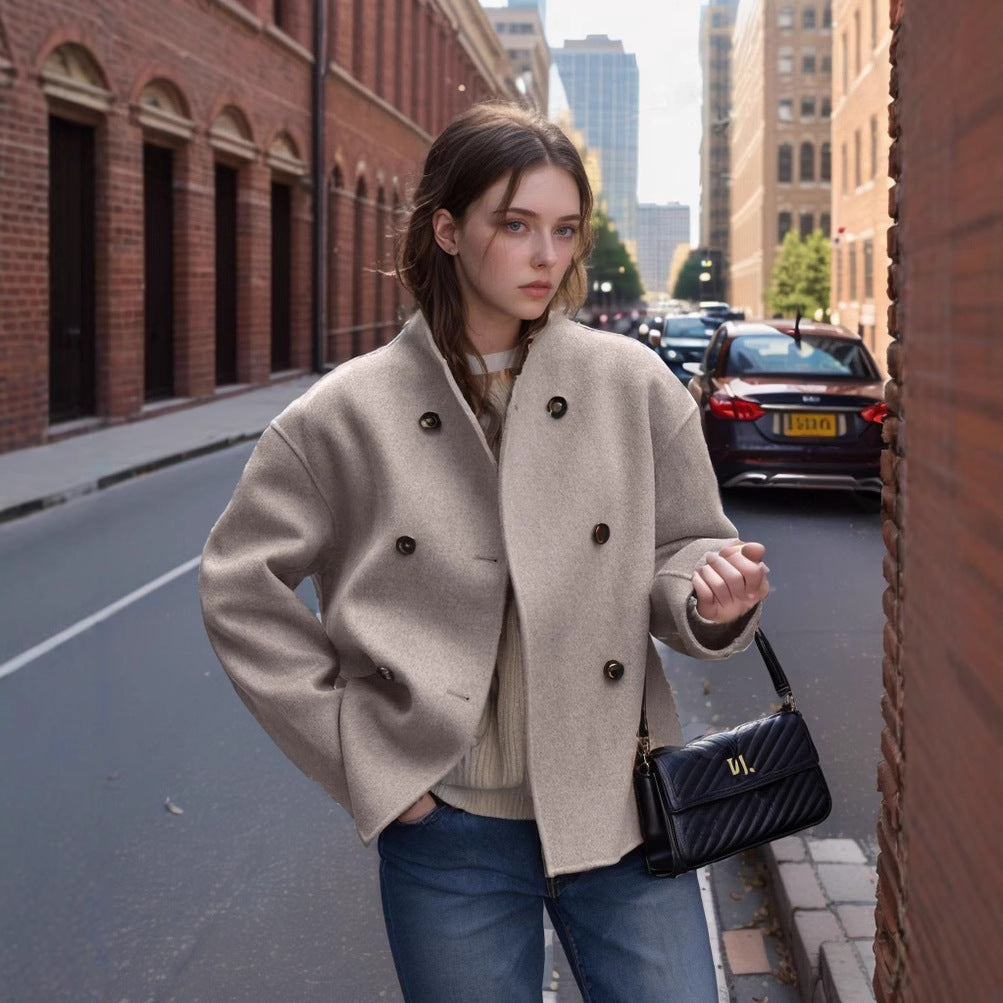 Cropped winterjas dames – moderne korte winterjas met stijlvolle pasvorm van Alessia