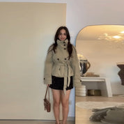 Giovanna Dames trenchcoat – modieuze jas met getailleerde pasvorm en praktische zakken