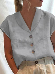 Aurélie Blouse | Elegante Winterblouse met Comfortabele Pasvorm en Verfijnde Details