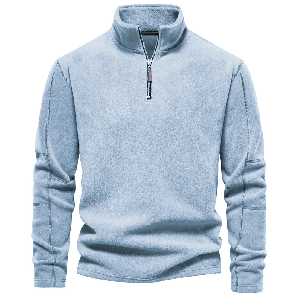 Lorenzo Trui | Heren Half-Zip Trui met Zachte Textuur en Comfortabele Pasvorm