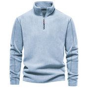 Lorenzo Trui | Heren Half-Zip Trui met Zachte Textuur en Comfortabele Pasvorm