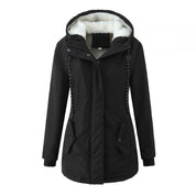 Giovanna Winterjas voor Dames | Warme Fleecevoering en Verstelbare Capuchon