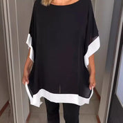 Lina T-shirt | Elegant Dames T-shirt met Tijdloze Pasvorm en Verfijnde Look