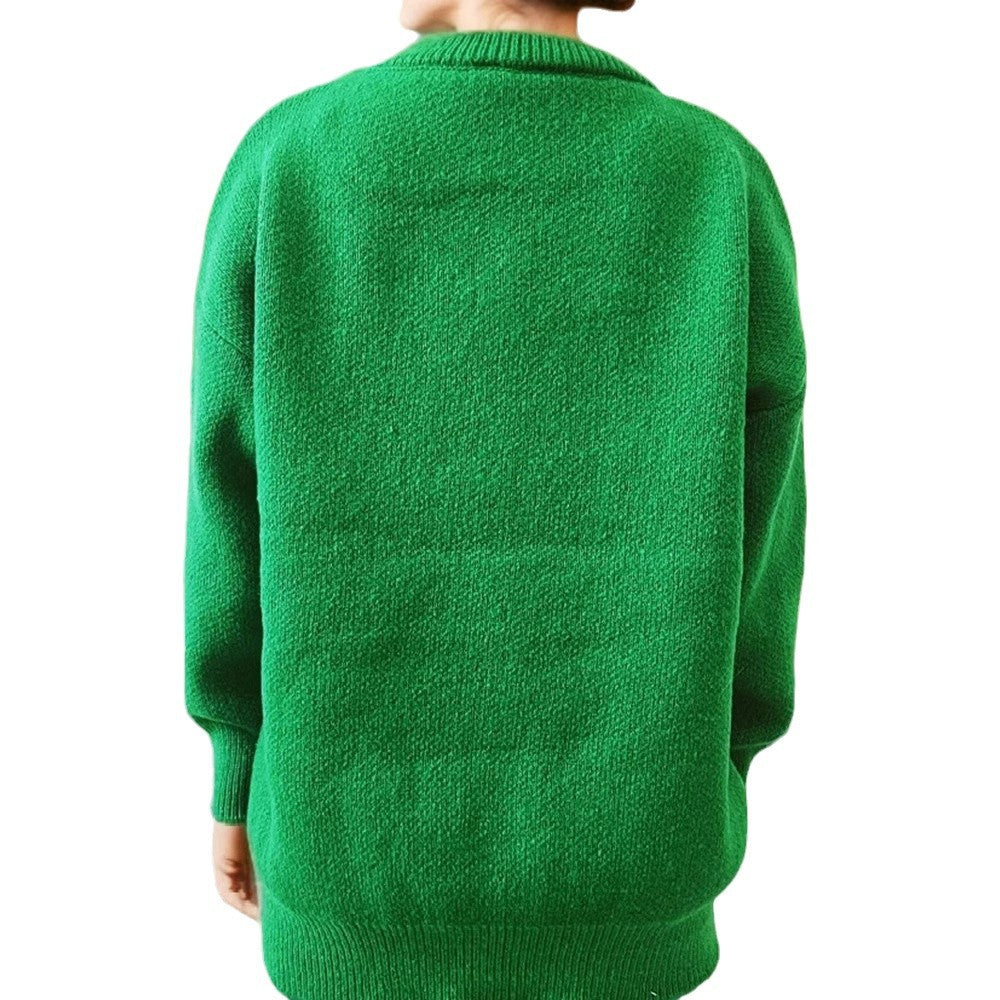 Stella Kerst Trui | Warme Damestrui met 3D Kerstdetails en Feestelijke Look