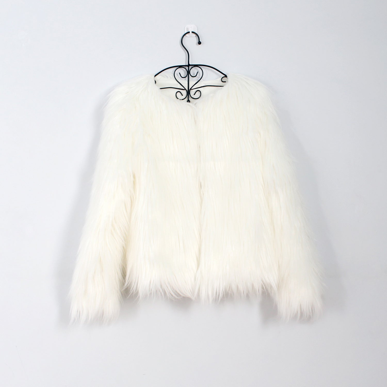 Sofia Kunstbont Jas | Zachte Dames Jas van Luxe Faux Fur met Open Pasvorm