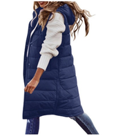 Gianna Bodywarmer | Lange Gewatteerde Weste voor Dames met Stijlvolle Pasvorm