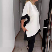 Lina T-shirt | Elegant Dames T-shirt met Tijdloze Pasvorm en Verfijnde Look