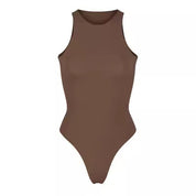 Sofia Bodysuit | Dames Bodysuit met Hoge Kraag en Minimalistisch Design