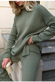 Maef | Stijlvolle Trui met Split