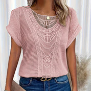 Alitzel Top | Elegante Damestop met Losvallende Pasvorm en Ademende Stof