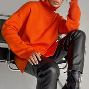 Maef | Stijlvolle Trui met Split