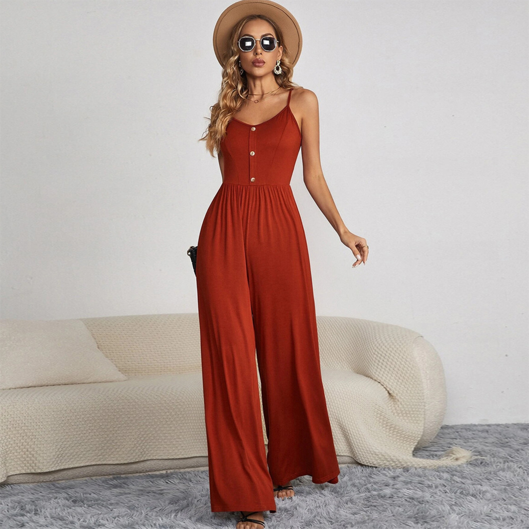 Chic Zomer Jumpsuit | Luchtig, Elegant & Flatterend Design voor Zomerse Dagen