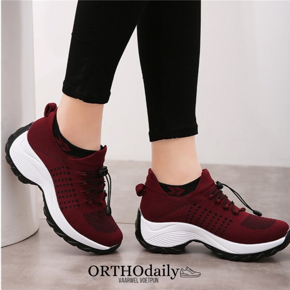 Comfort Ortho Wear Sneakers | Orthopedische Schoenen met Brede Teendoos &amp; Pijnverlichtende Demping
