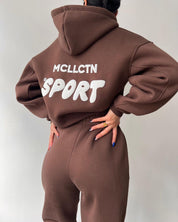 Arianna Bellucci Lounge Set | Luxe Dames Trainingspak met Capuchon