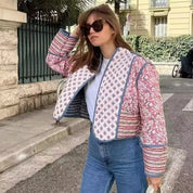 Juliette Jas | Stijlvolle Damesjas met Losse Pasvorm en Omkeerbare Print