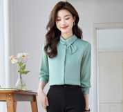 Raffaella Blouse | Elegante Avondbloes voor Dames met Verfijnde Pasvorm en Tijdloze Uitstraling