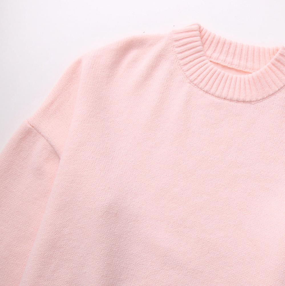 Mae Sweater | Trendy roze trui voor dames