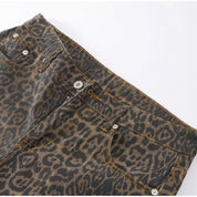 Lois Jeans | Luipaardprint Damesjeans met Lage Taille en Losse Pasvorm