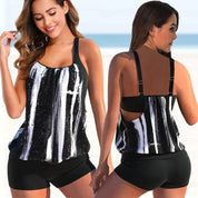 Amira Tankini Set | Fashion Tanktop en Bikinibroekje voor stijl en bedekking