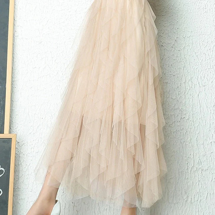 Amelie Geplooide Rok | Hoge Taille, Flatterende Plooien en Tijdloze Stijl