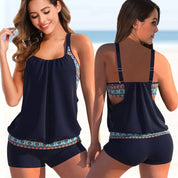 Amira Tankini Set | Fashion Tanktop en Bikinibroekje voor stijl en bedekking