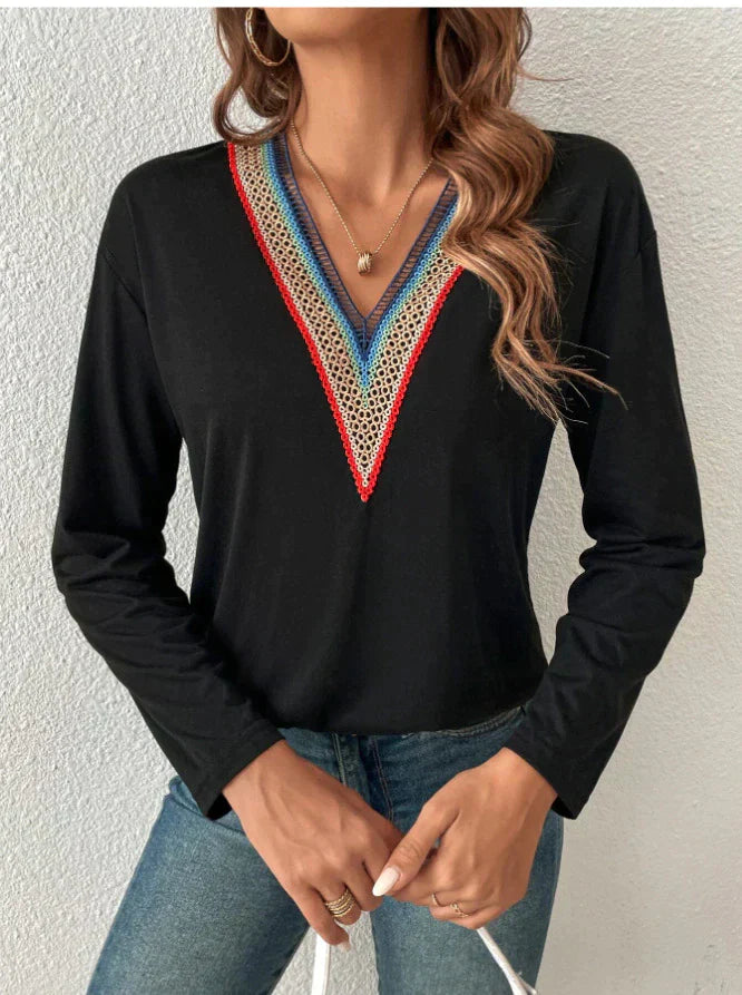 Aureliana Blouse | Comfortabele Damesblouse van Lichtgewicht Ademende Stof met Verfijnde Pasvorm